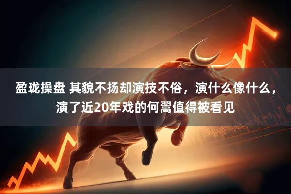 盈珑操盘 其貌不扬却演技不俗，演什么像什么，演了近20年戏的何翯值得被看见
